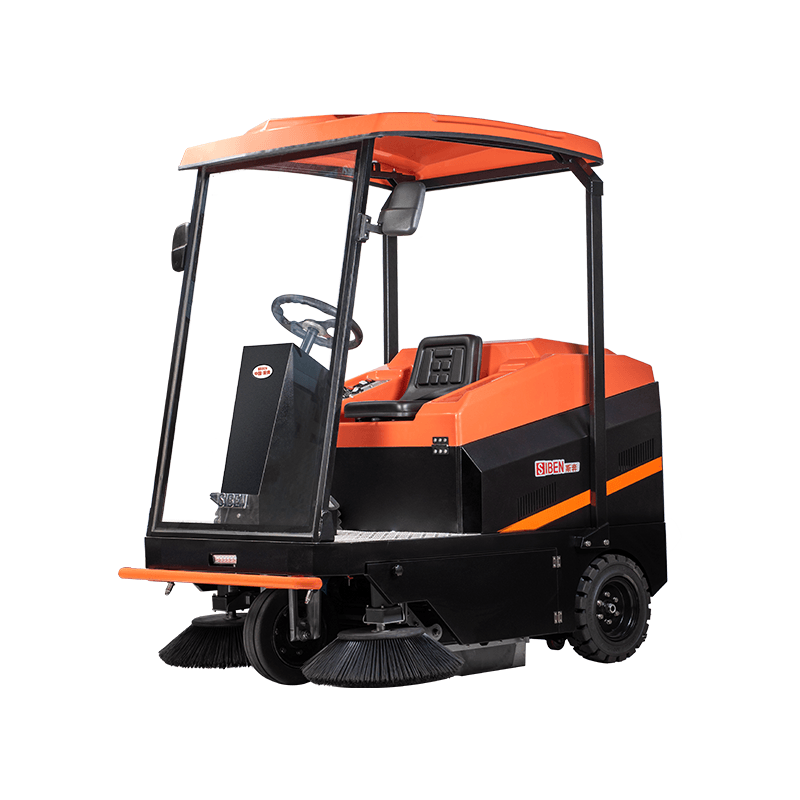 Siben Driving Sweeper S400（100AH Lead-acid Battery）