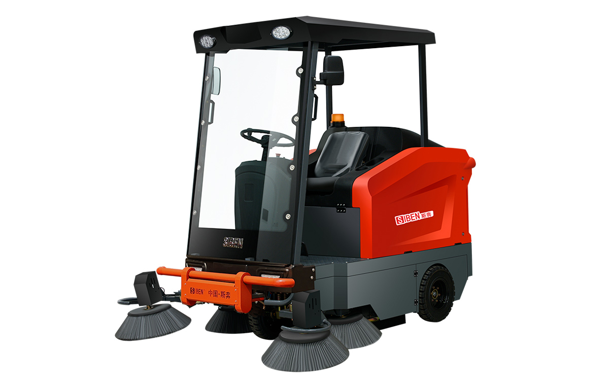 Industrial Ride-On Floor Sweeper A800 (20260311)