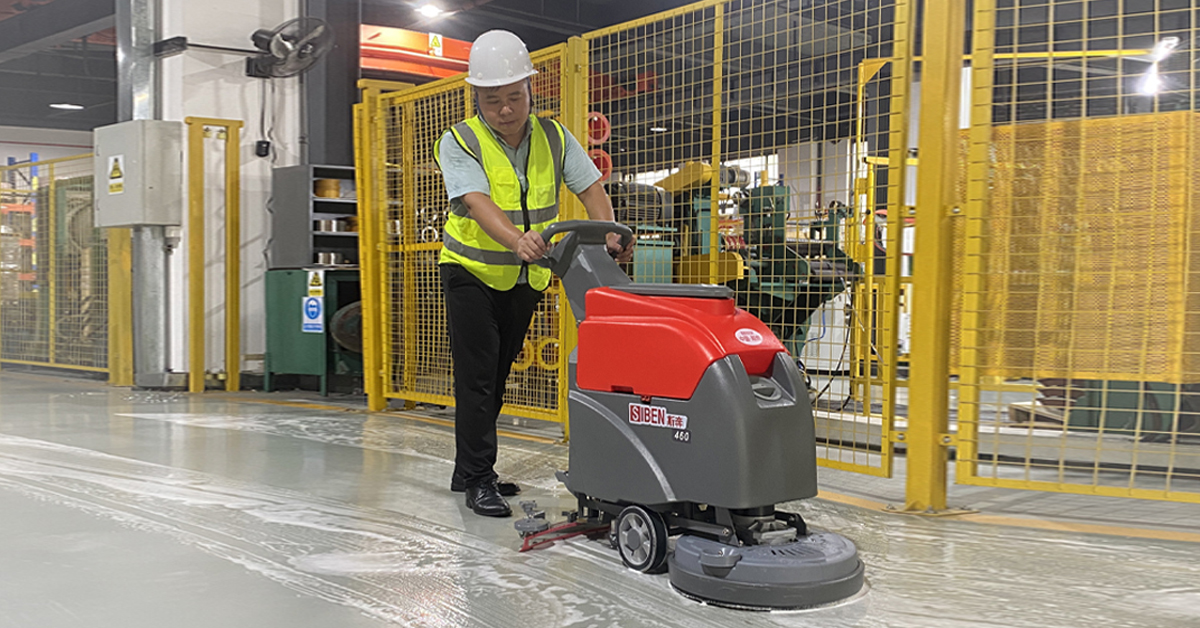 Walk-Behind Floor Scrubber X2 (4)