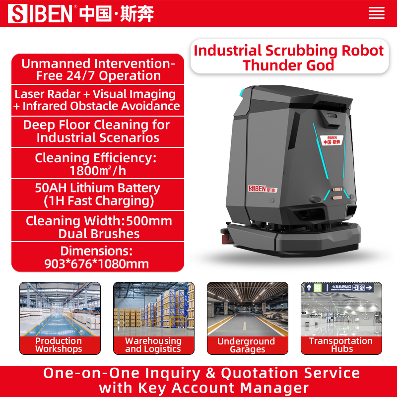SIBEN Cleaning Robot THUNDER GOD