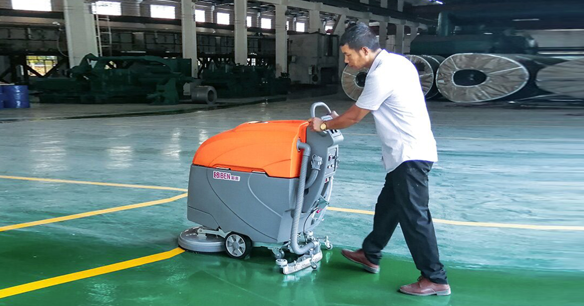 Walk-Behind Floor Scrubber X5 (4)