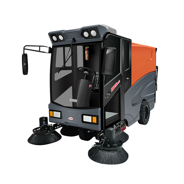 Siben Fully Enclosed Driving Sweeper Cao Cao（200AH Lead-acid Battery）