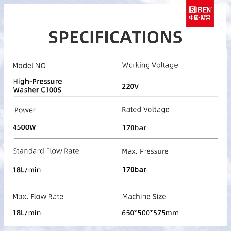 High-Pressure Washer C100S