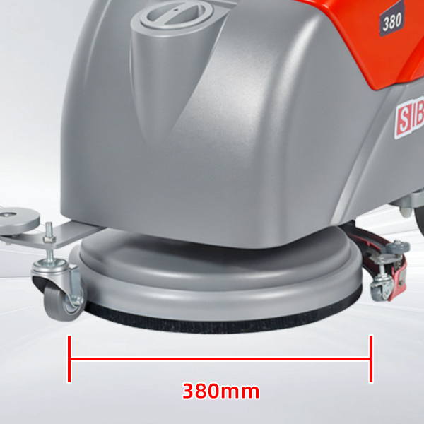 15-inch disc brush is approximately equal to 380mm cleaning width