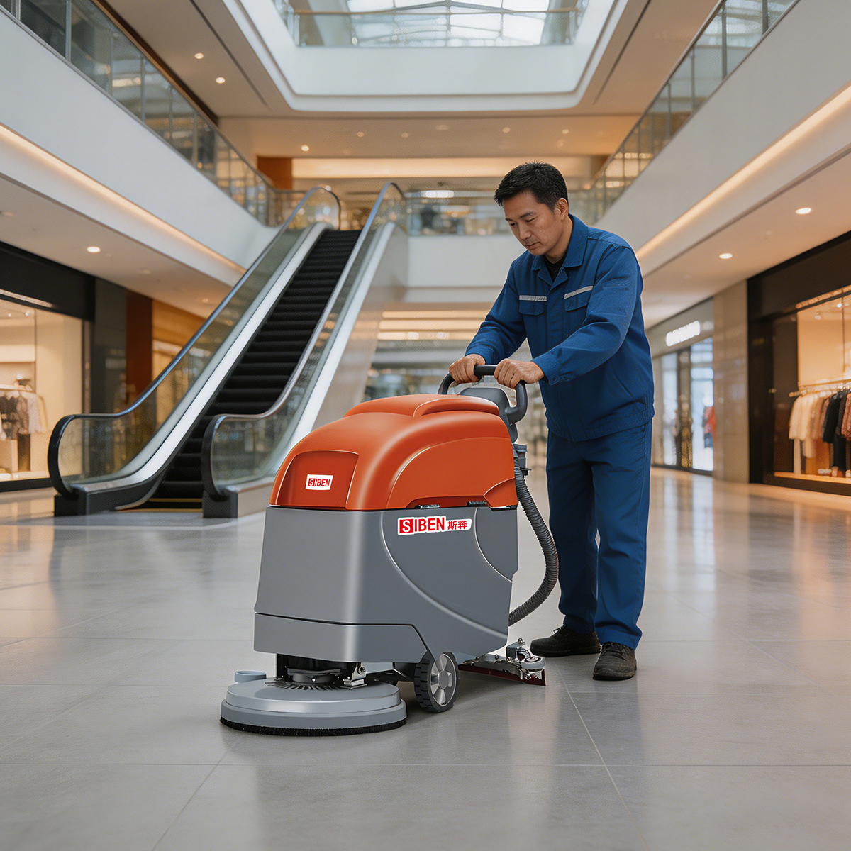 Walk-Behind Floor Scrubber X5