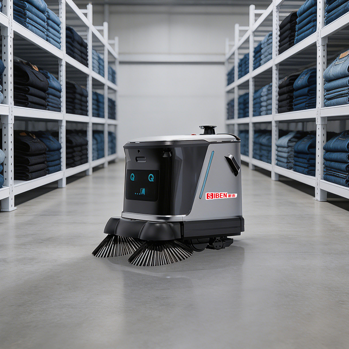 Commercial Floor Sweeping Robot KENAN (for Garment & Textile Industry)