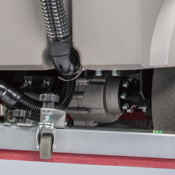 1200W rear-drive motor, capable of climbing 25&deg; - 30&deg; slopes