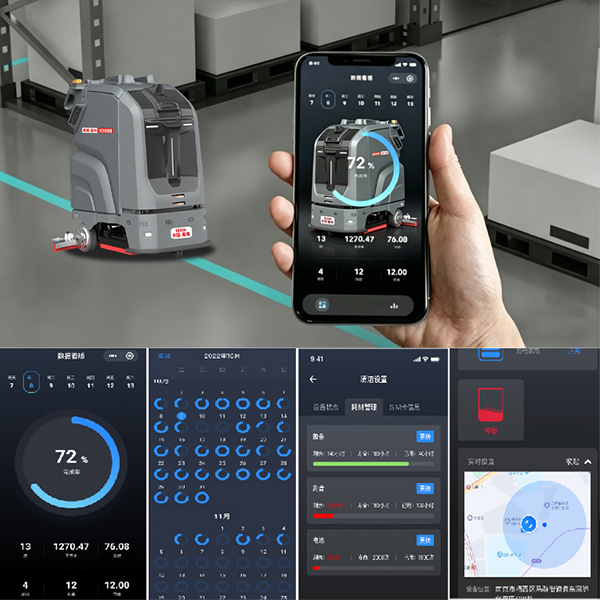 Full-process 0 manual intervention, autonomous cleaning, autonomous maintenance, automatic reporting