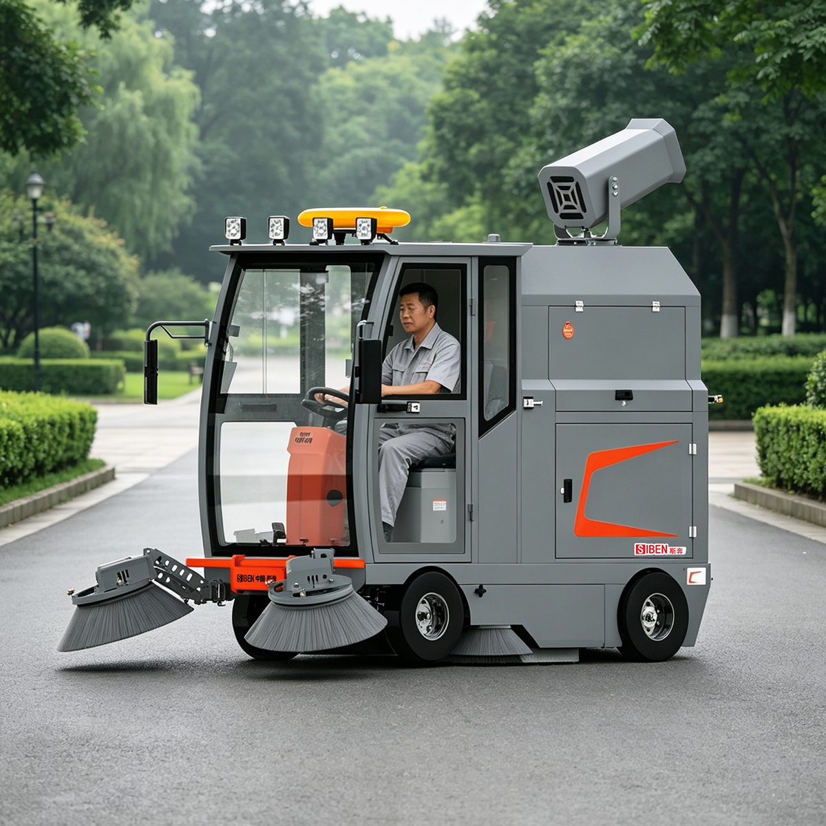RIDE-ON FLOOR SWEEPER A900