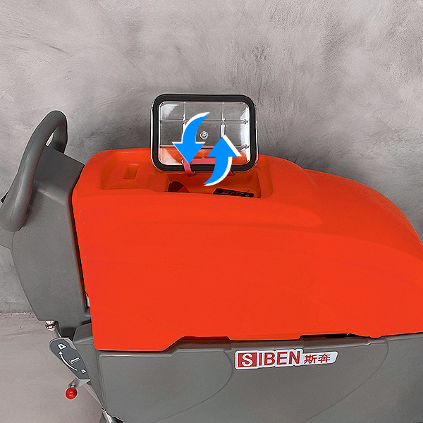 Recovery tank flip-over design, making it quick and convenient to clean