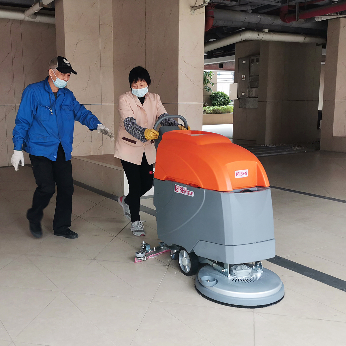 Walk-Behind Floor Scrubber X5