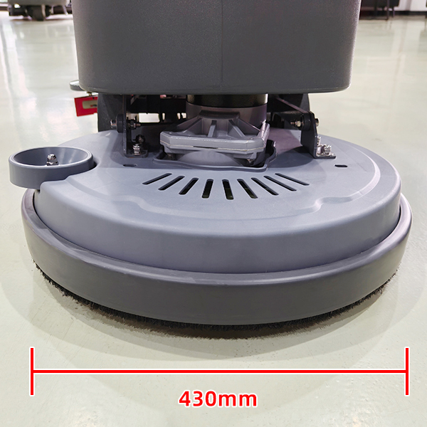 17-inch disc brush is approximately equal to 430mm cleaning width
