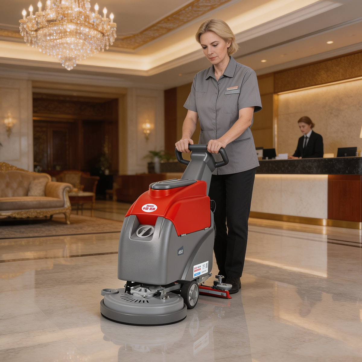 Walk-Behind Floor Scrubber X2