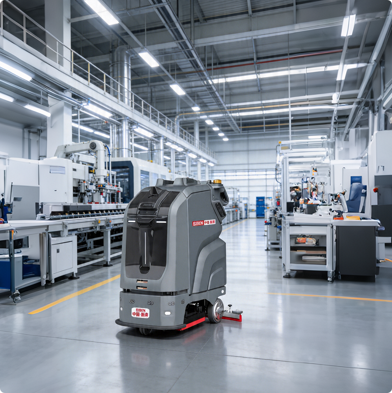 Industrial Floor Cleaning Robot Thunder God (All-Purpose Model)