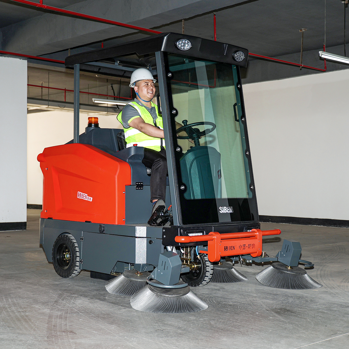 Ride-On Floor Sweeper A800