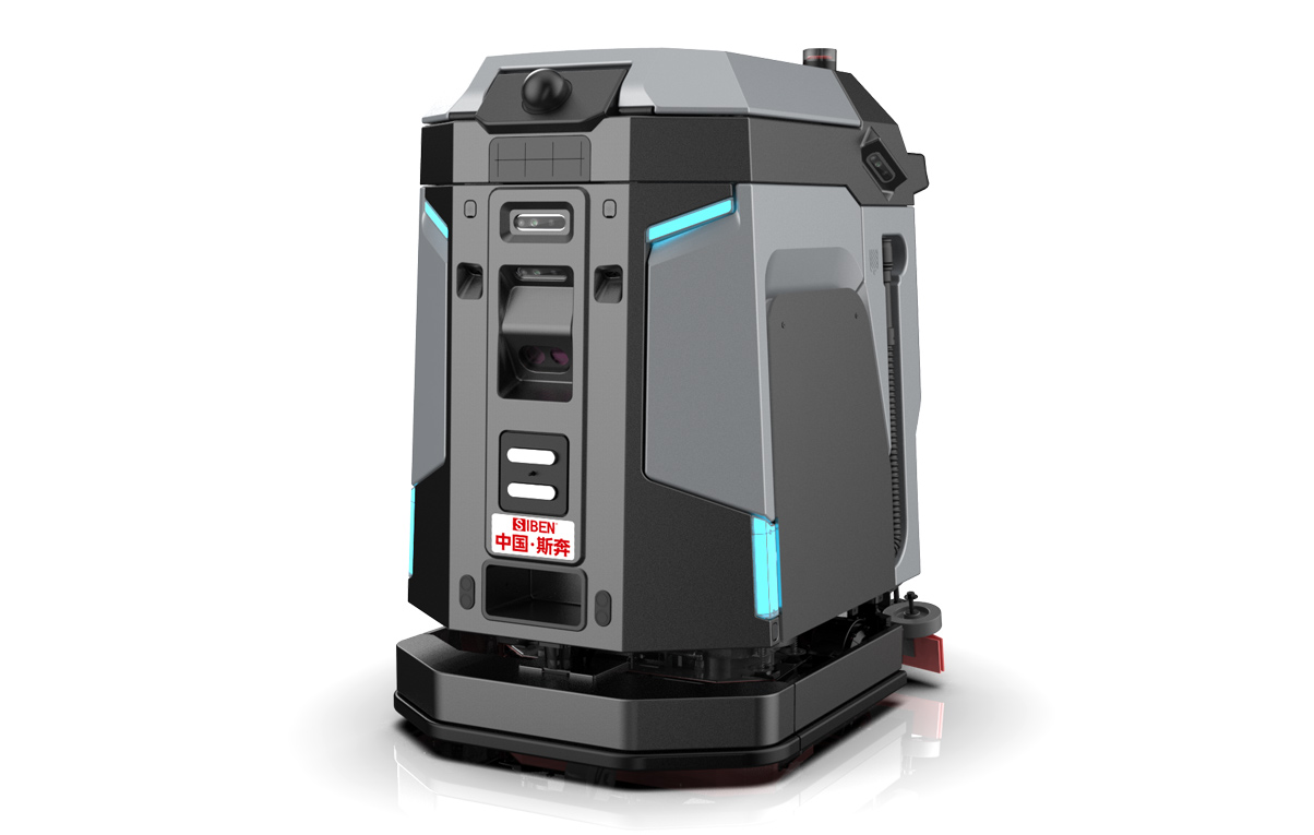 Industrial Floor Cleaning Robot Thunder God GT (20260311) （Long Image)