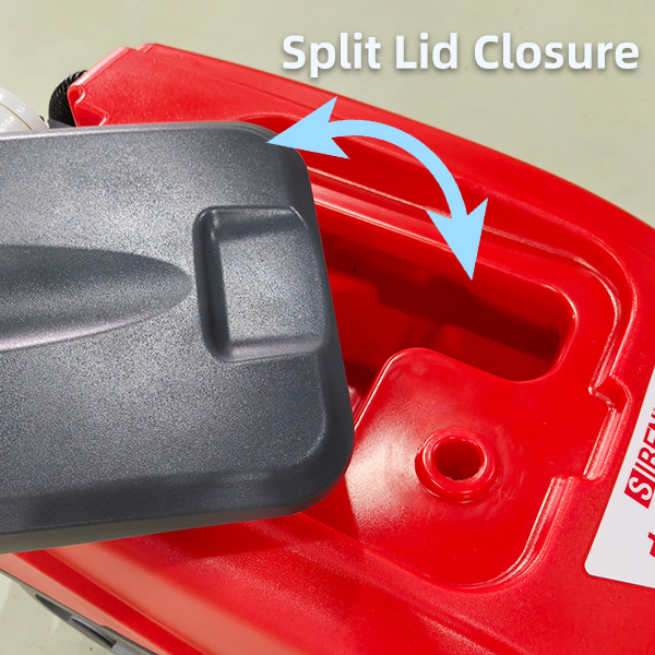 Recovery tank split design, making it convenient and fast when cleaning the water tank