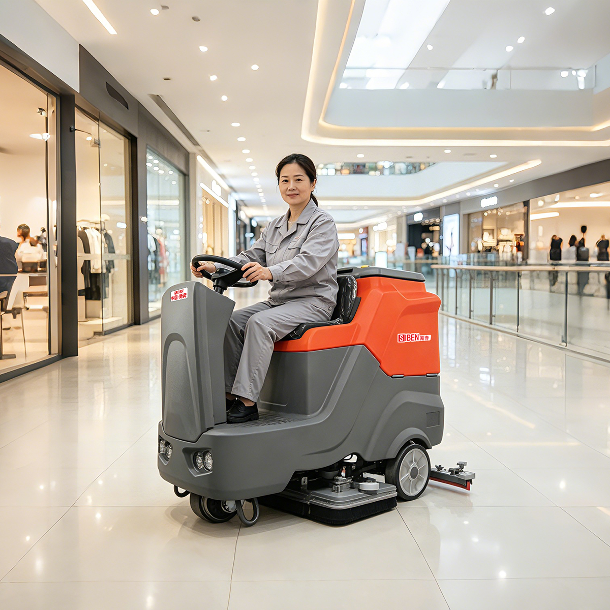 Ride-on Scrubber Dryer X8 
