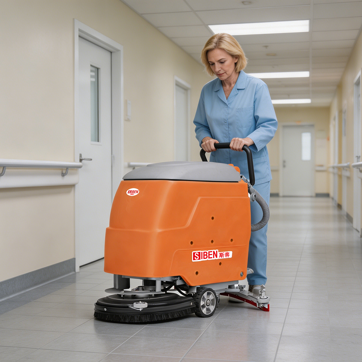 Walk-Behind Floor Scrubber X3