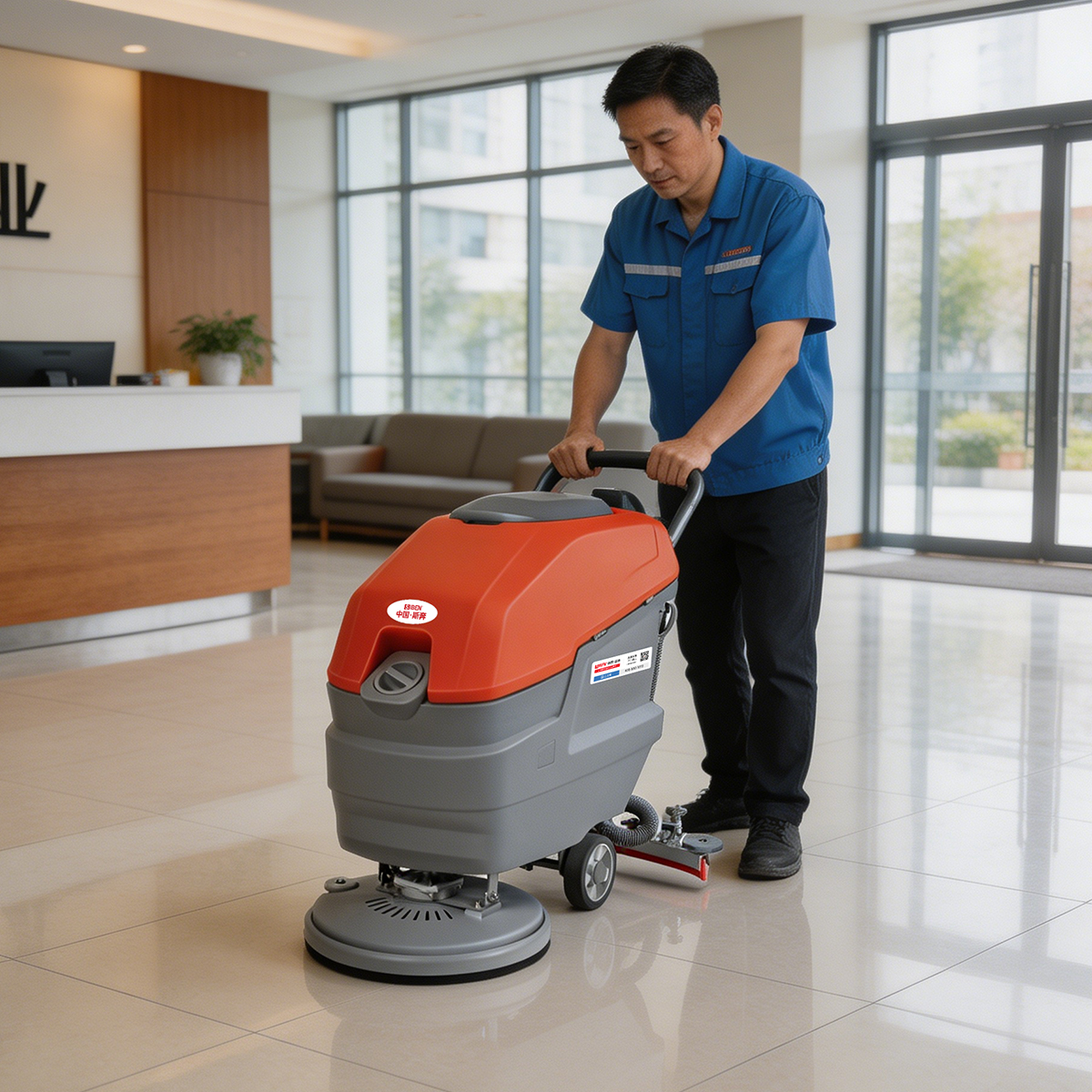 Walk-Behind Floor Scrubber X3S