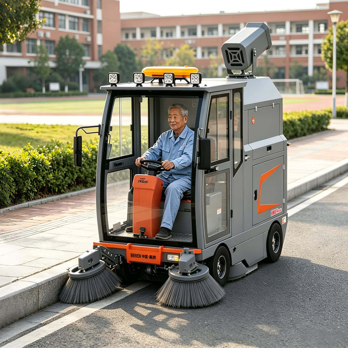 RIDE-ON FLOOR SWEEPER A900