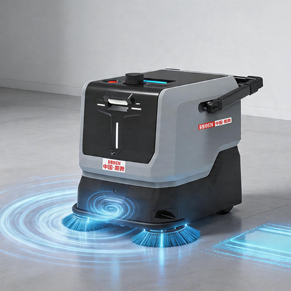 Four-in-one all-round cleaning sweeping, vacuuming, scrubbing, and dust mopping