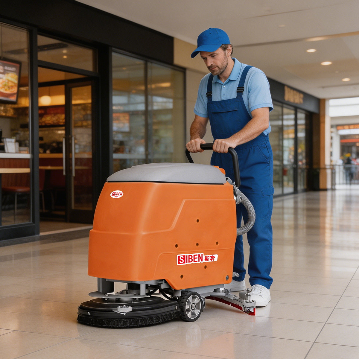 Walk-Behind Floor Scrubber X3