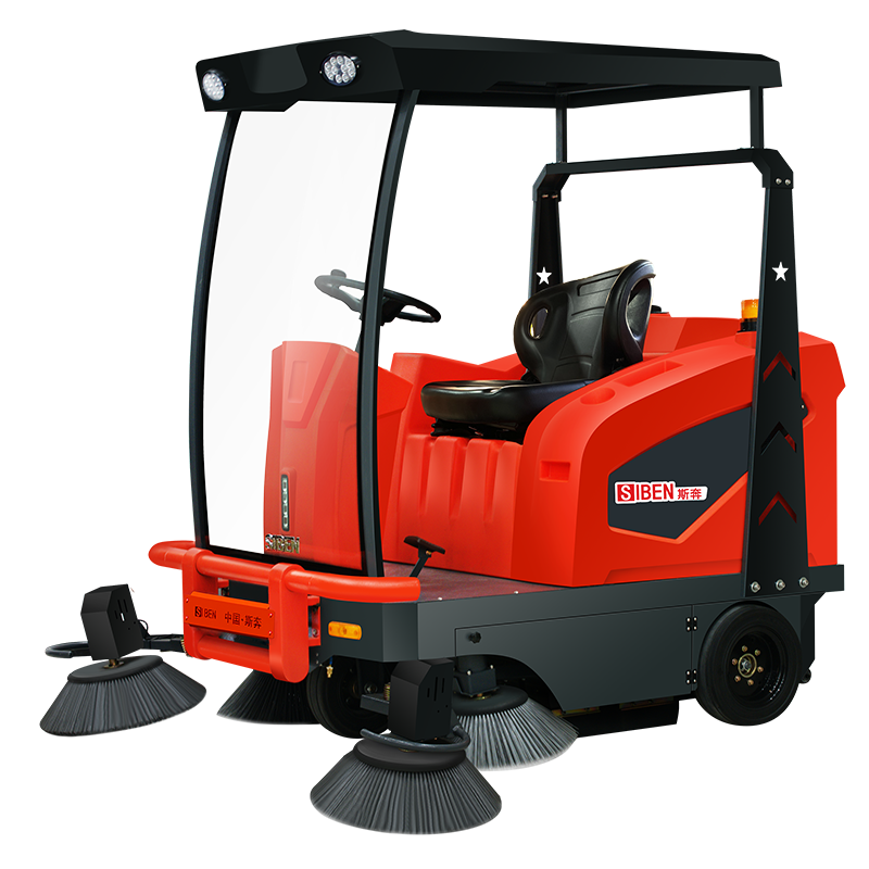 Siben A600 Mid-Range Sweeper Siben A600 mid-range ride-on industrial sweeper with 1000mm cleaning width and 200L dustbin for medium warehouse and factory floor sweeping