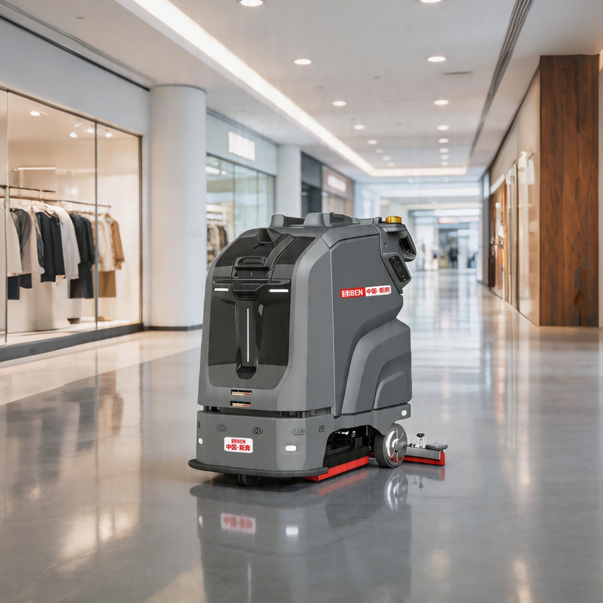 Industrial Floor Cleaning Robot Thunder God (All-Purpose Model)