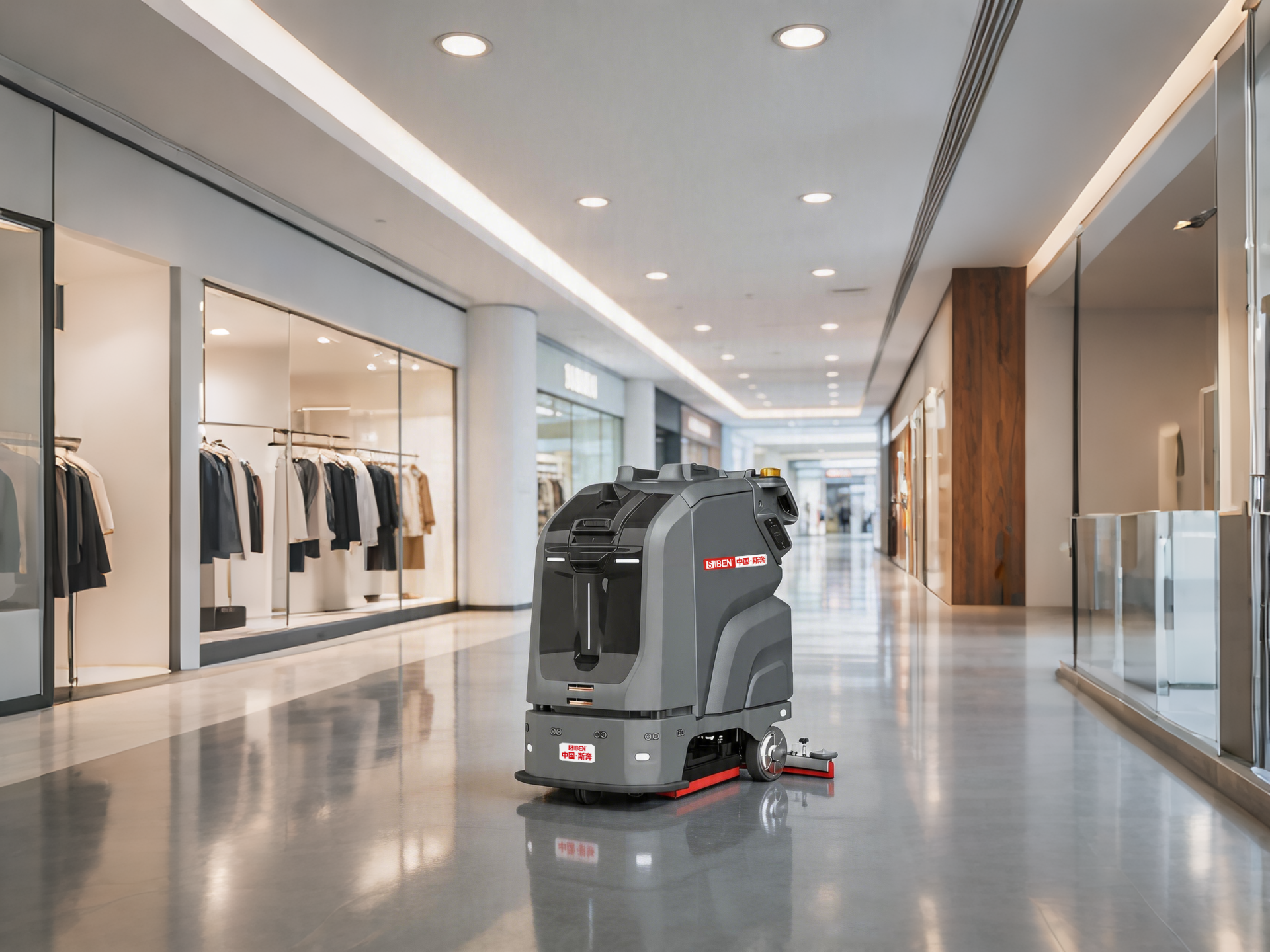 Industrial Floor Cleaning Robot Thunder God (All-Purpose Model)