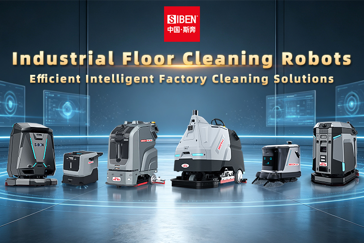 Industrial Floor Scrubber Robot