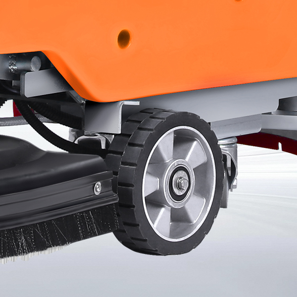 PVC frosted anti-slip wheels, improving grip